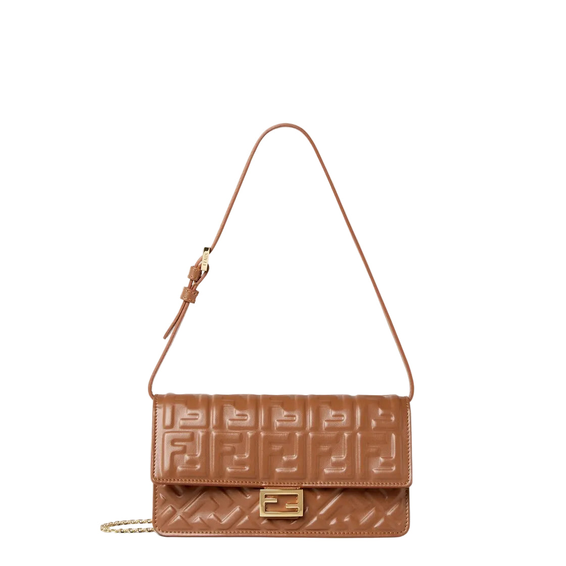 Wallet on chain baguette-FENDI-Verso