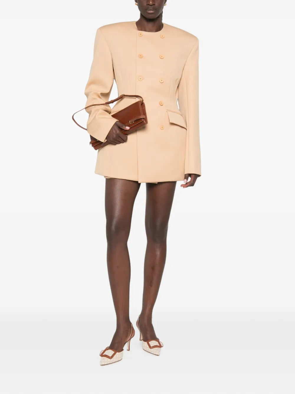 Wardrobe.nyc sahara mini dress-WARDROBE NYC-Verso