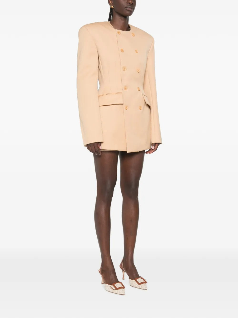 Wardrobe.nyc sahara mini dress-WARDROBE NYC-Verso