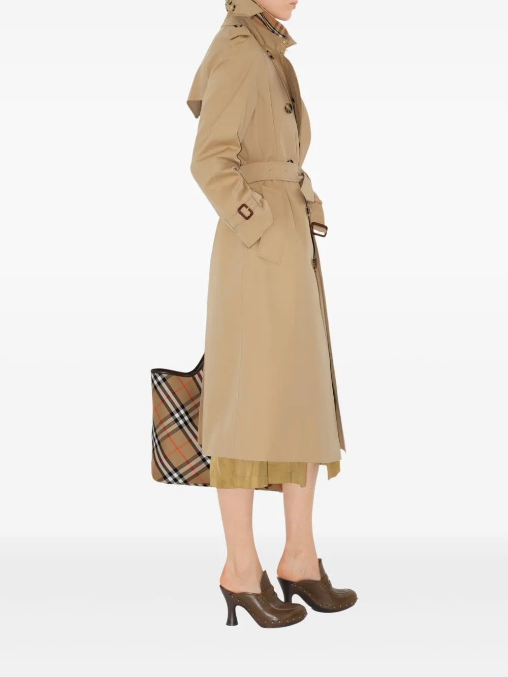 Waterloo heritage belted trench coat-BURBERRY-Verso