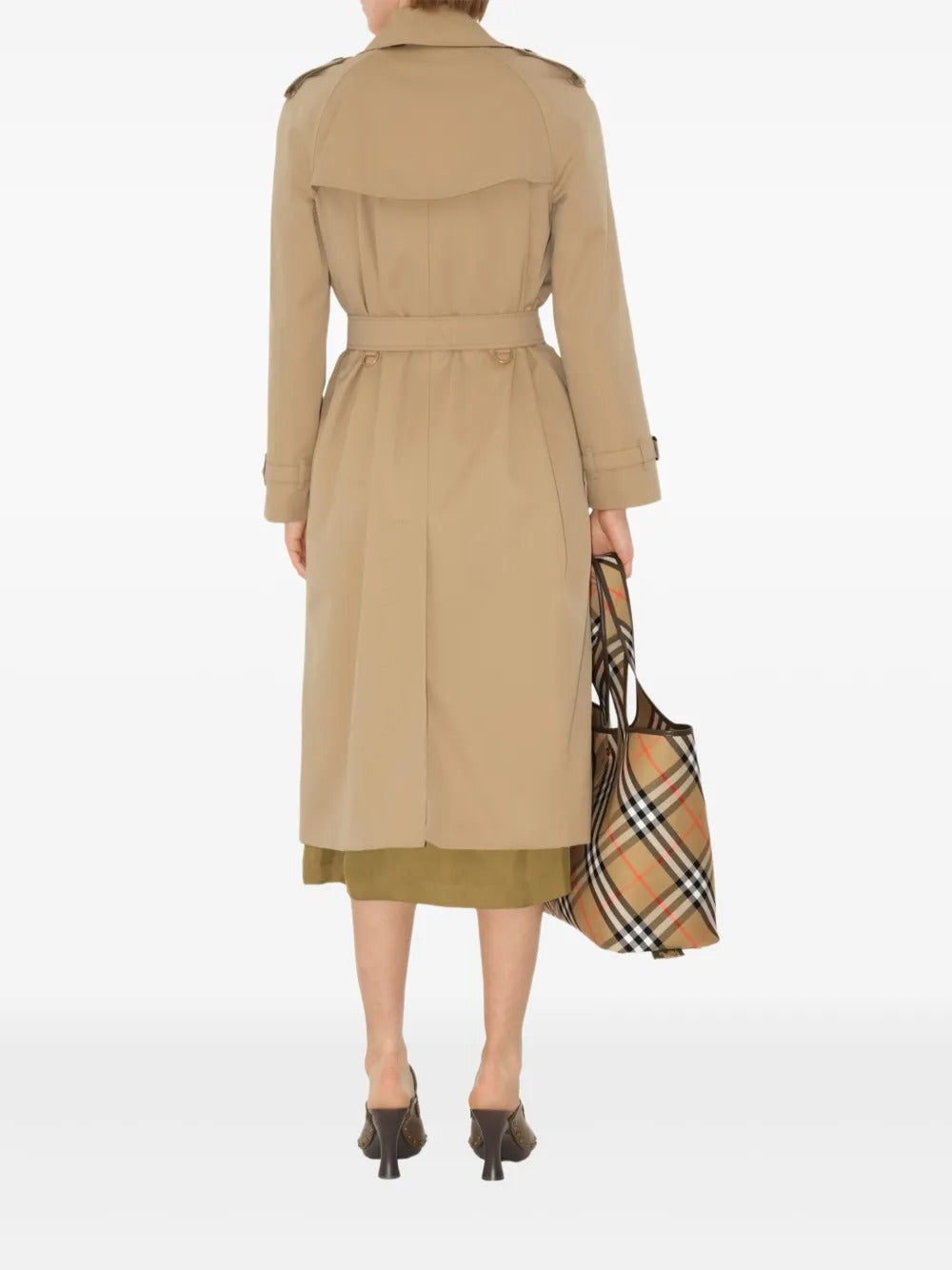 Waterloo heritage belted trench coat-BURBERRY-Verso