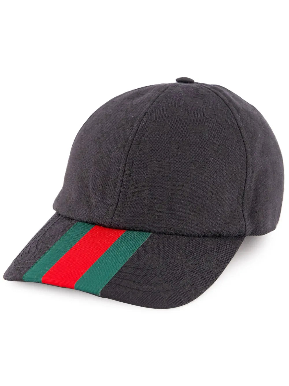 Web-detail Baseball Cap-GUCCI-Verso