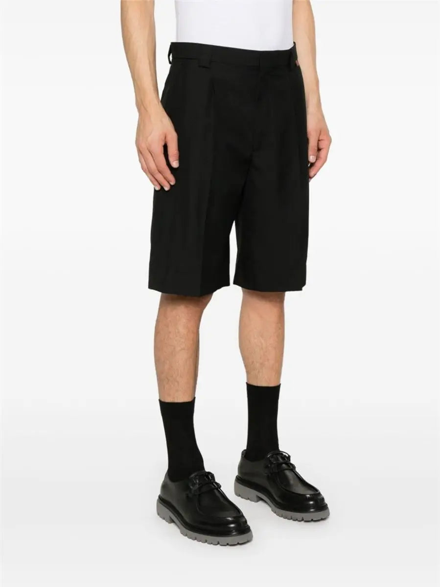 WEB-DETAILING BERMUDA SHORTS GUCCI