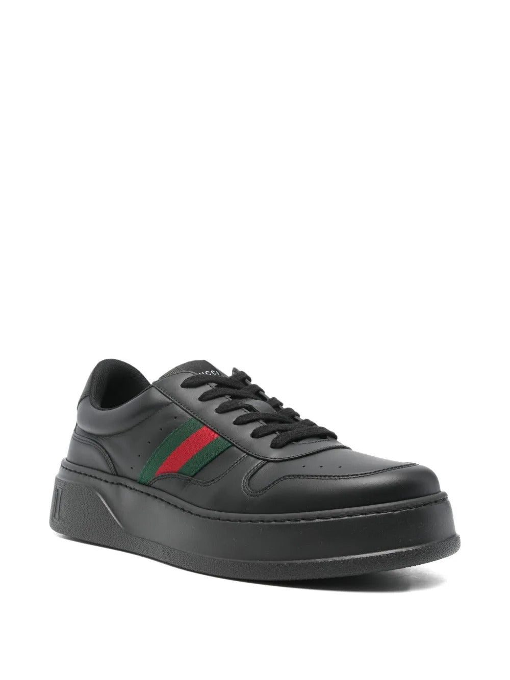 Web Stripe Chunky Sneakers-GUCCI-Verso