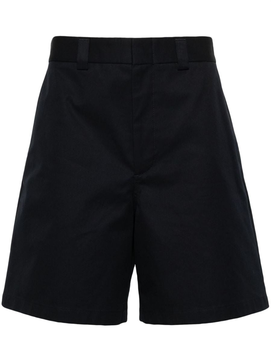 WEB-STRIPE TAILORED SHORTS GUCCI