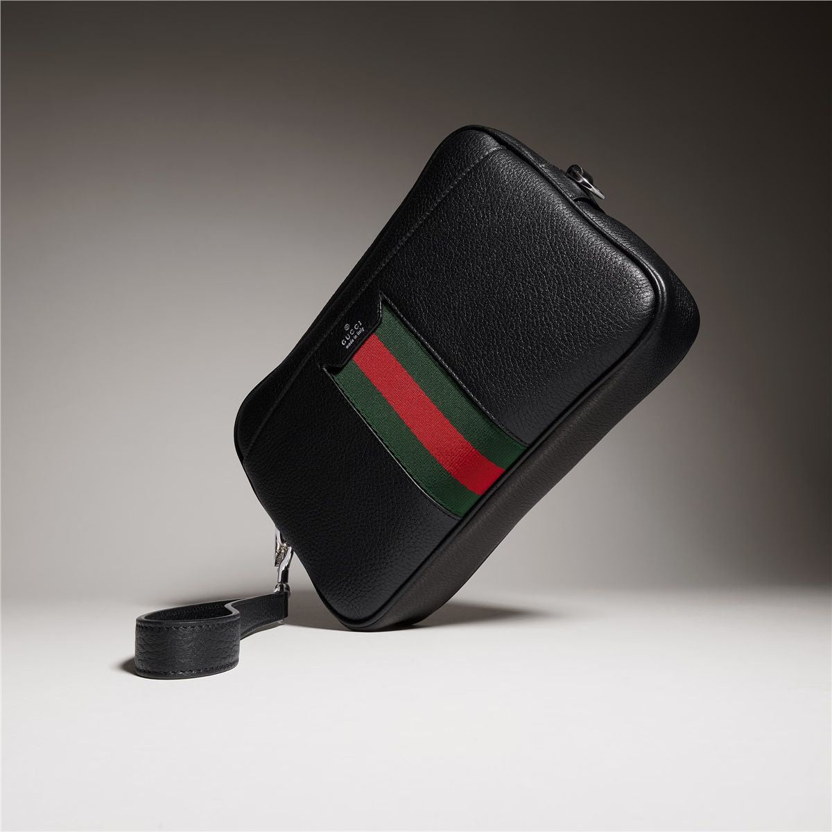 Web trademark small crossbody bag-GUCCI-Verso