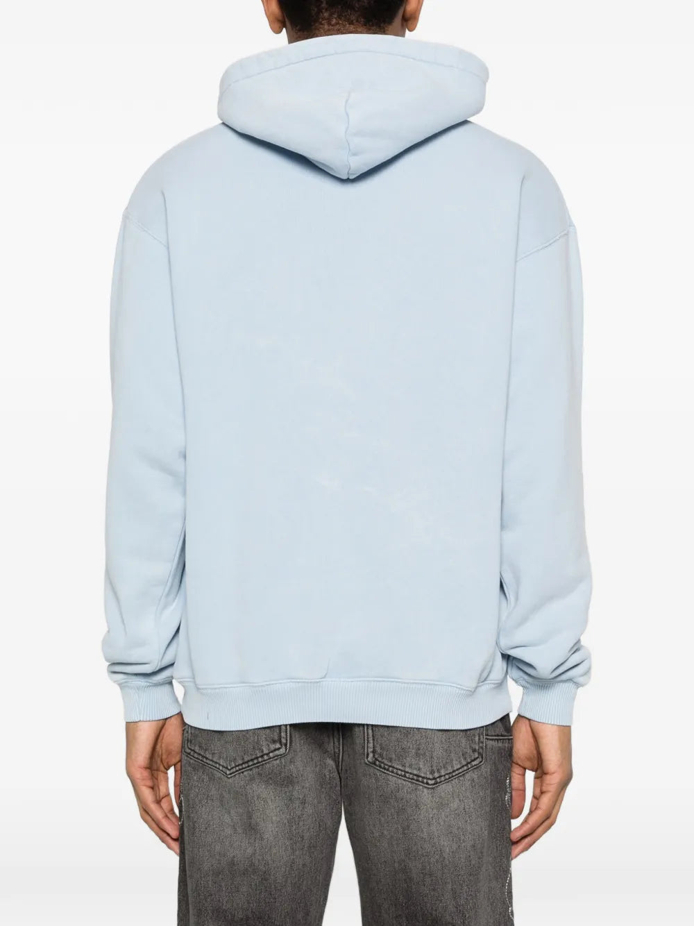 Western initial embroidered hoodie-REPRESENT-Verso