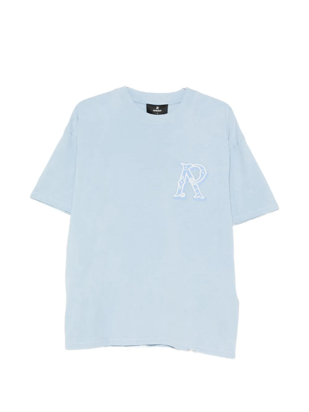Western initial embroidery t-shirt-REPRESENT-307457-XS-Verso