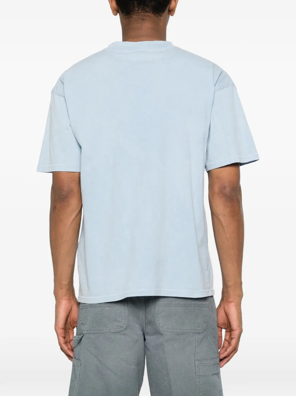 Western Initial Embroidery T-shirt-REPRESENT-Verso