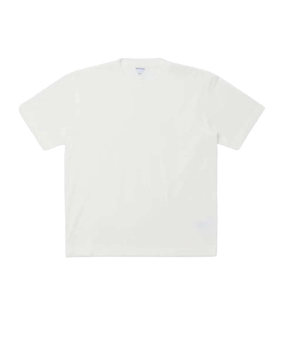 White cotton t-shirt-BOTTEGA VENETA-307702-S-Verso