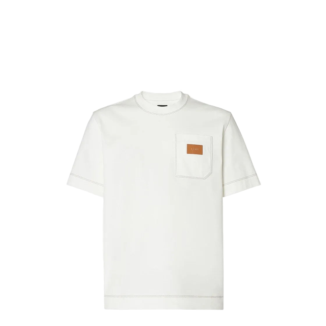 White cotton t-shirt