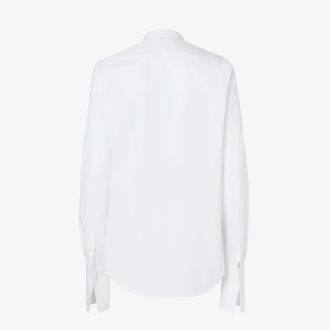 White poplin shirt-FENDI-Verso