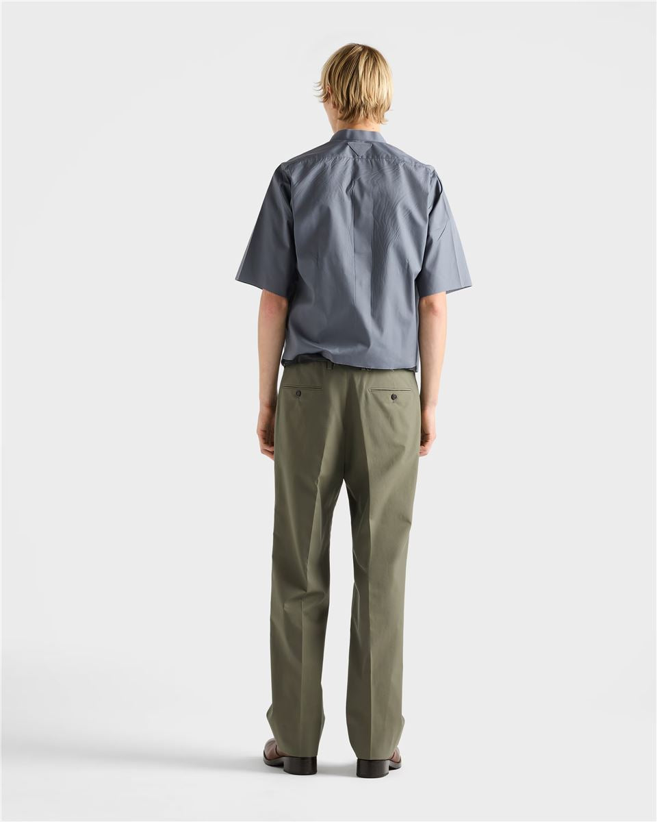 Wide-leg wool pants-PRADA-Verso