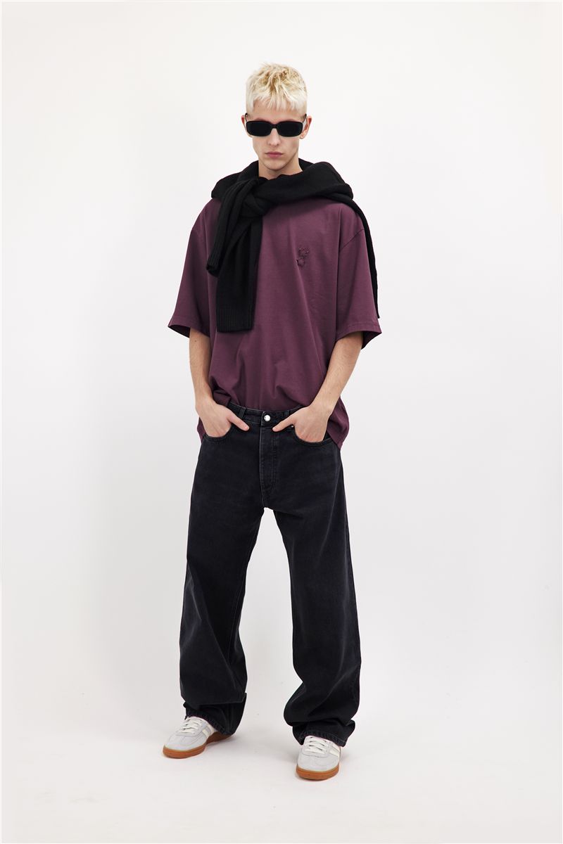 Will - men's wide leg jeans-ICON DENIM-Verso