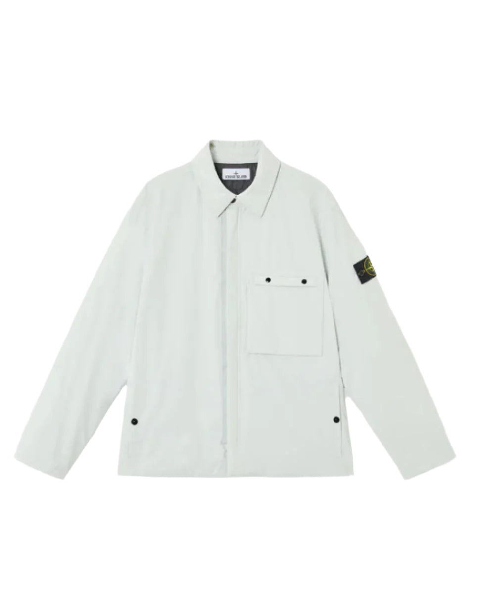 WIND- AND WATER-RESISTANT COACH JACKET WITH PADDING-STONE ISLAND-Verso