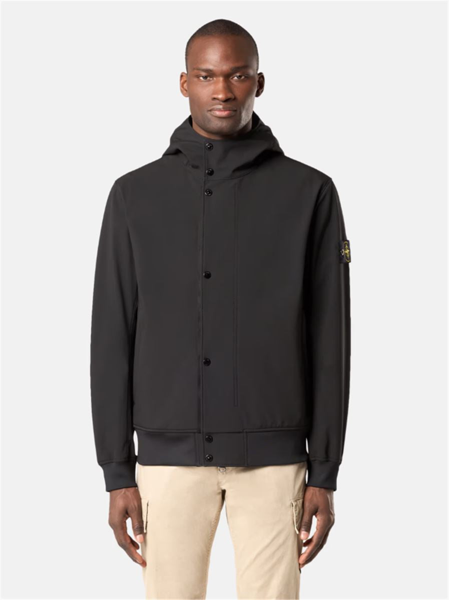 WIND- AND WATER-RESISTANT HOODED JACKET-STONE ISLAND-Verso