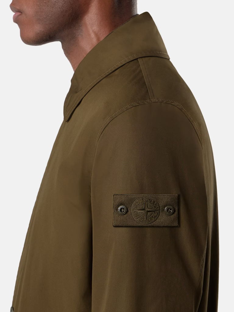 Windproof and breathable coach jacket-STONE ISLAND-Verso