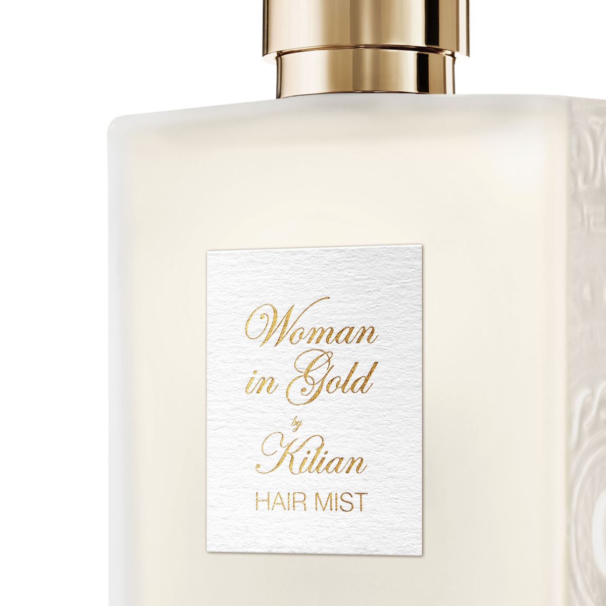 Woman in gold hair mist-BY KILIAN-Verso