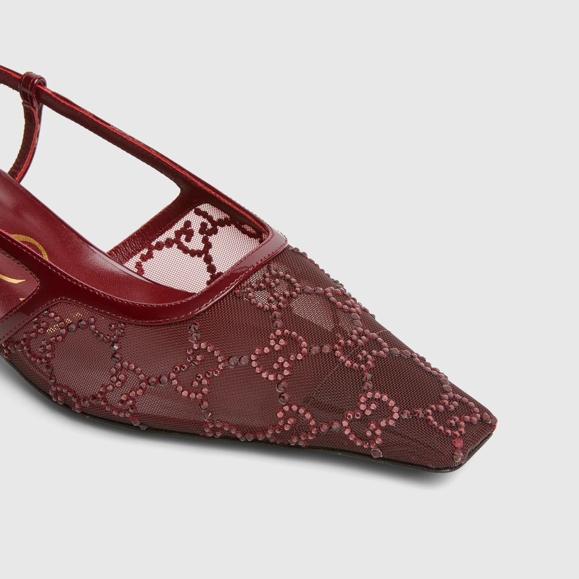Women's GG Crystal Slingback Pump-GUCCI-Verso