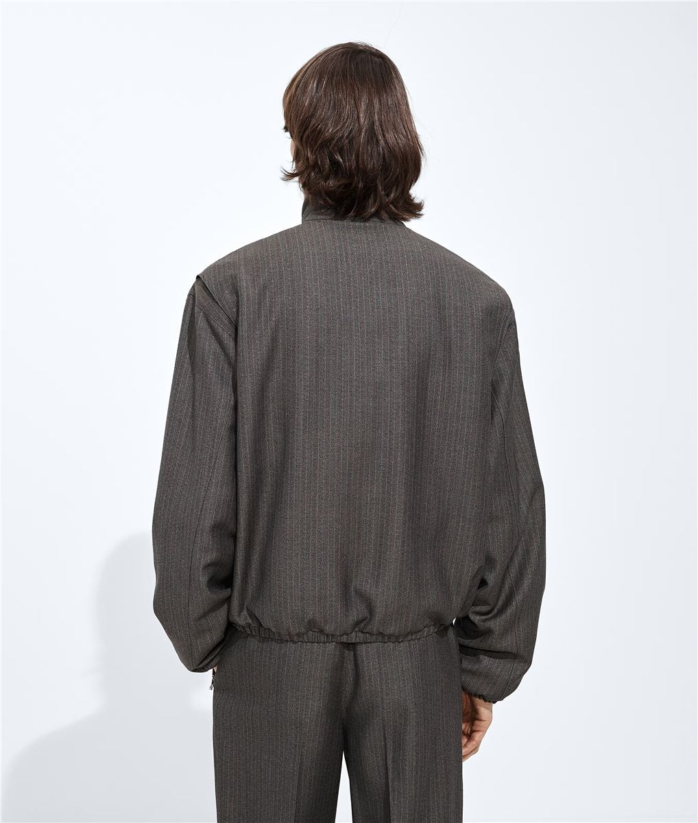 Wool and mohair blouson-BOTTEGA VENETA-Verso