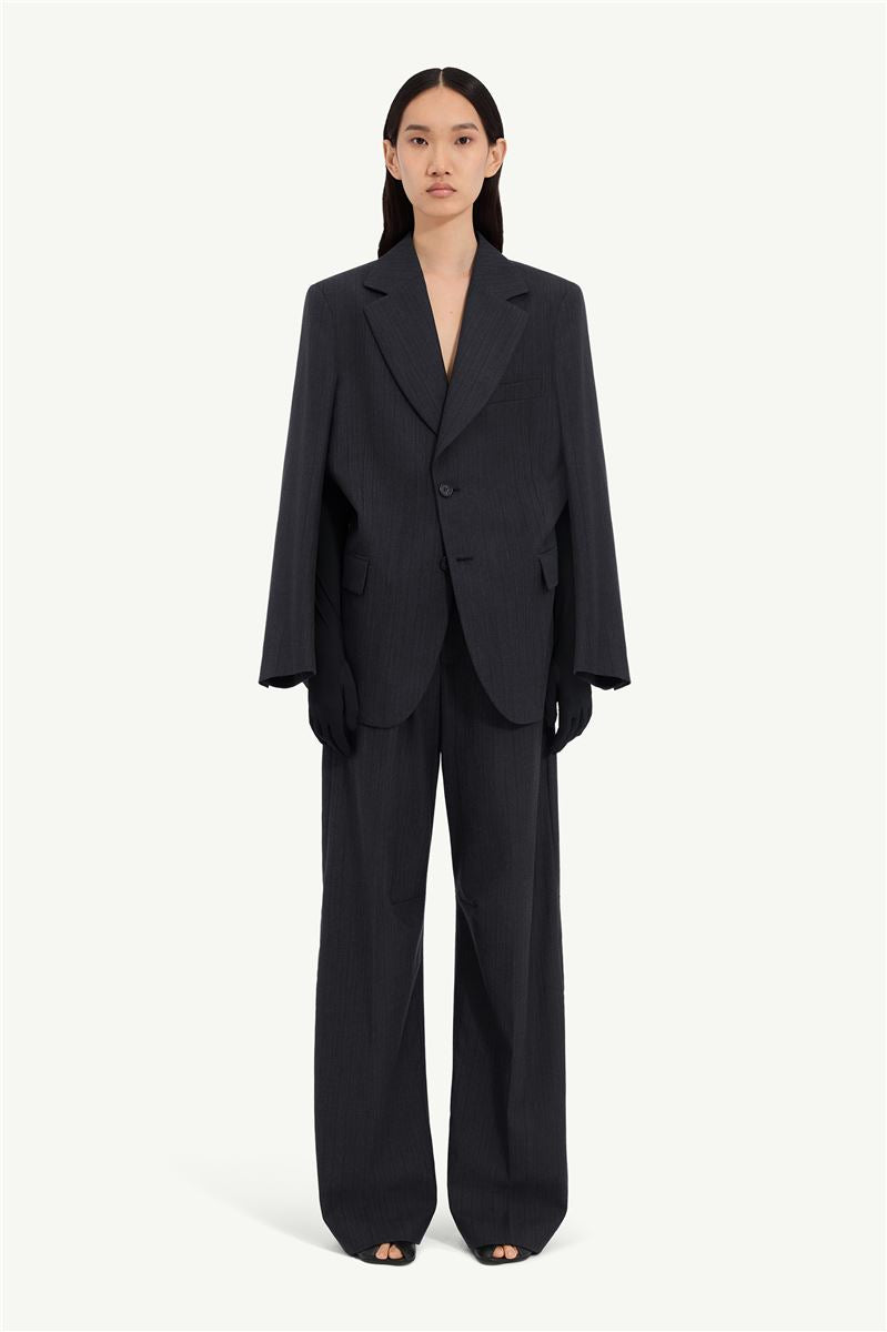 Wool-blend blazer with gloves-MM6-Verso