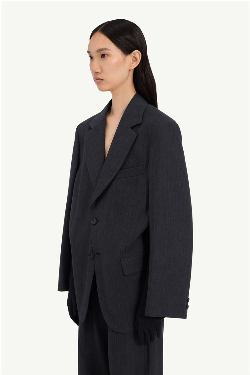 Wool-blend blazer with gloves-MM6-Verso