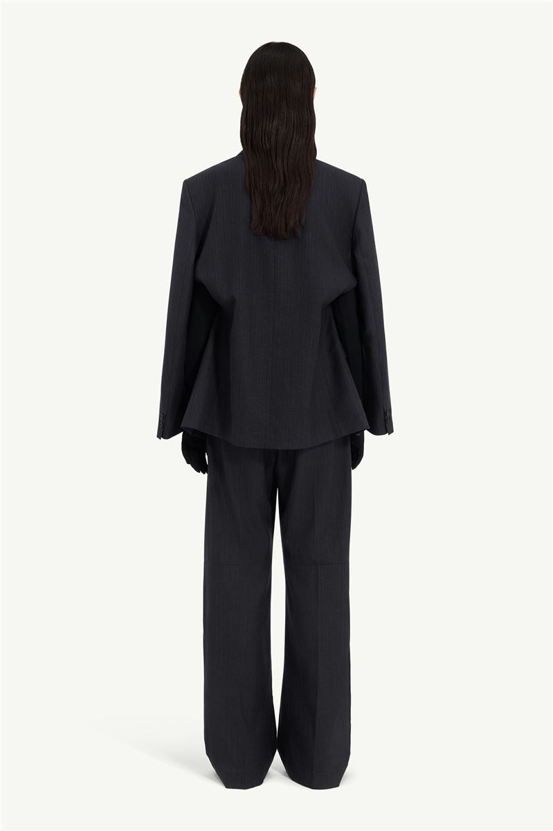 Wool-blend blazer with gloves-MM6-Verso