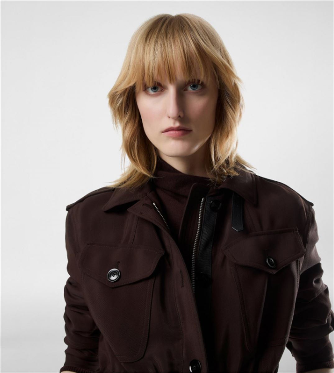 WOOL BLEND FIELD JACKET-TOM FORD-Verso