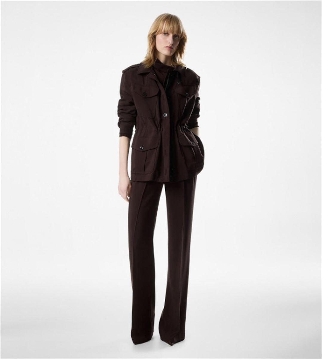 WOOL BLEND FIELD JACKET-TOM FORD-Verso