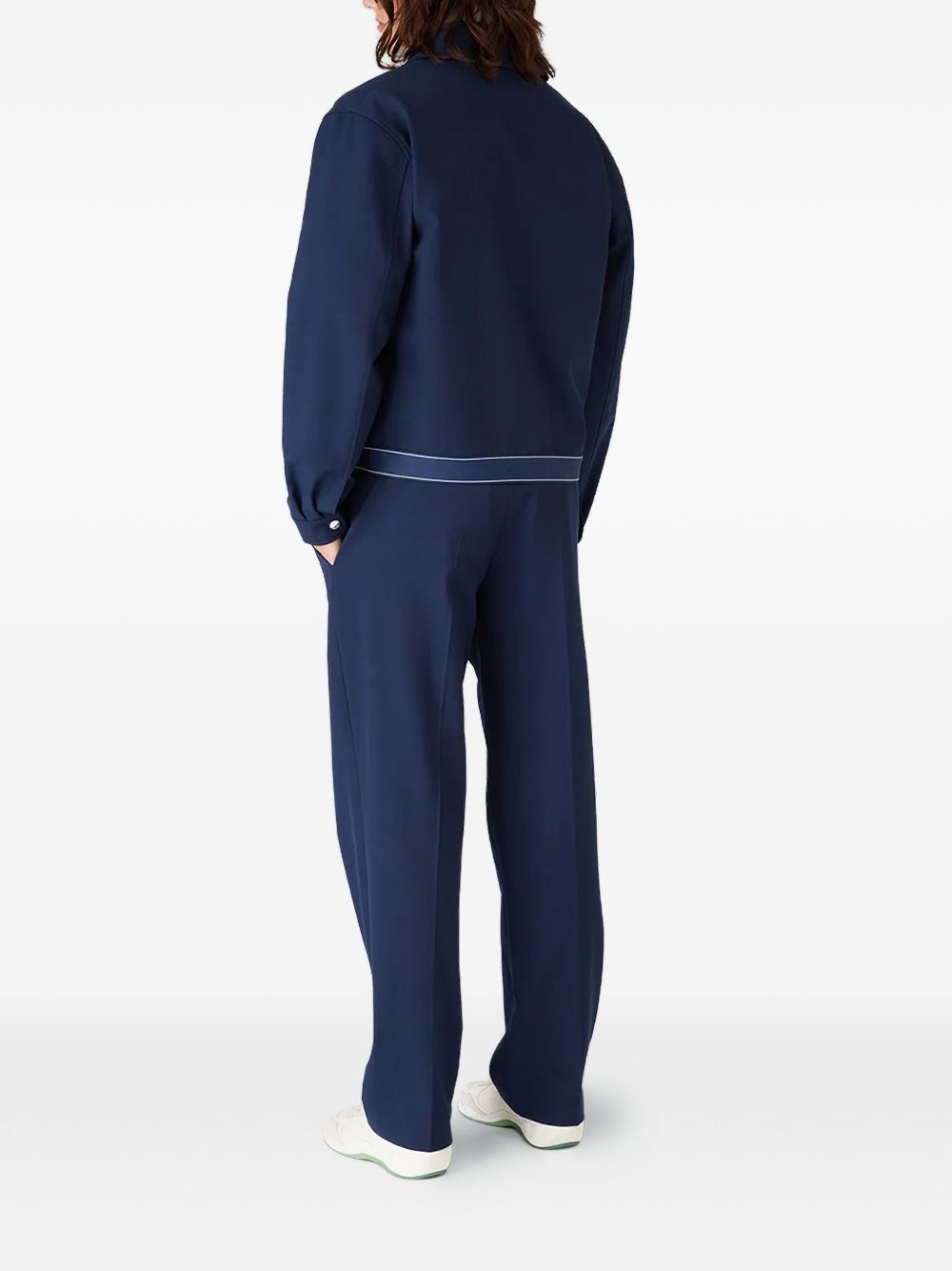 Wool Blend Sports Jacket-CASABLANCA-Verso