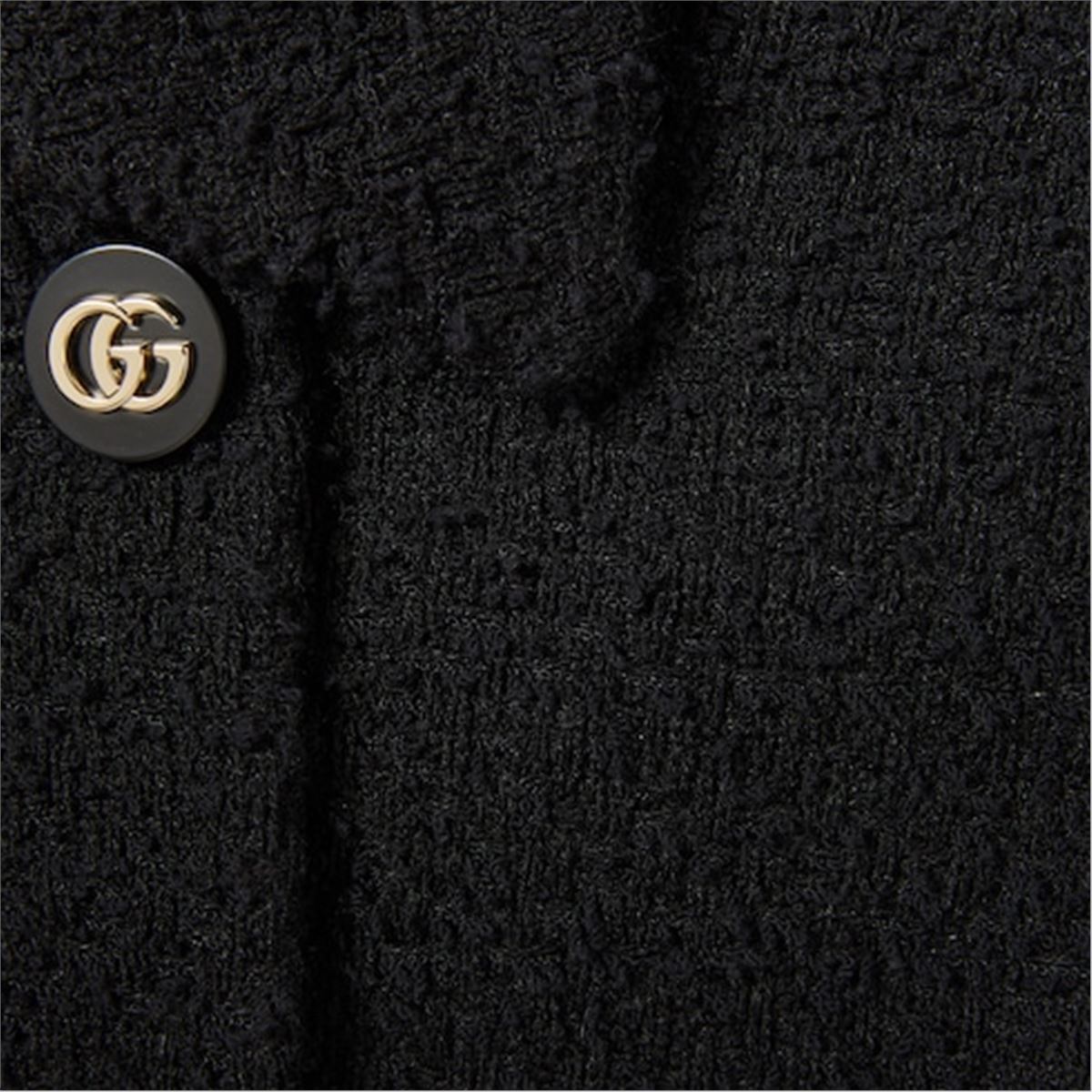 wool bouclé jacket-GUCCI-Verso