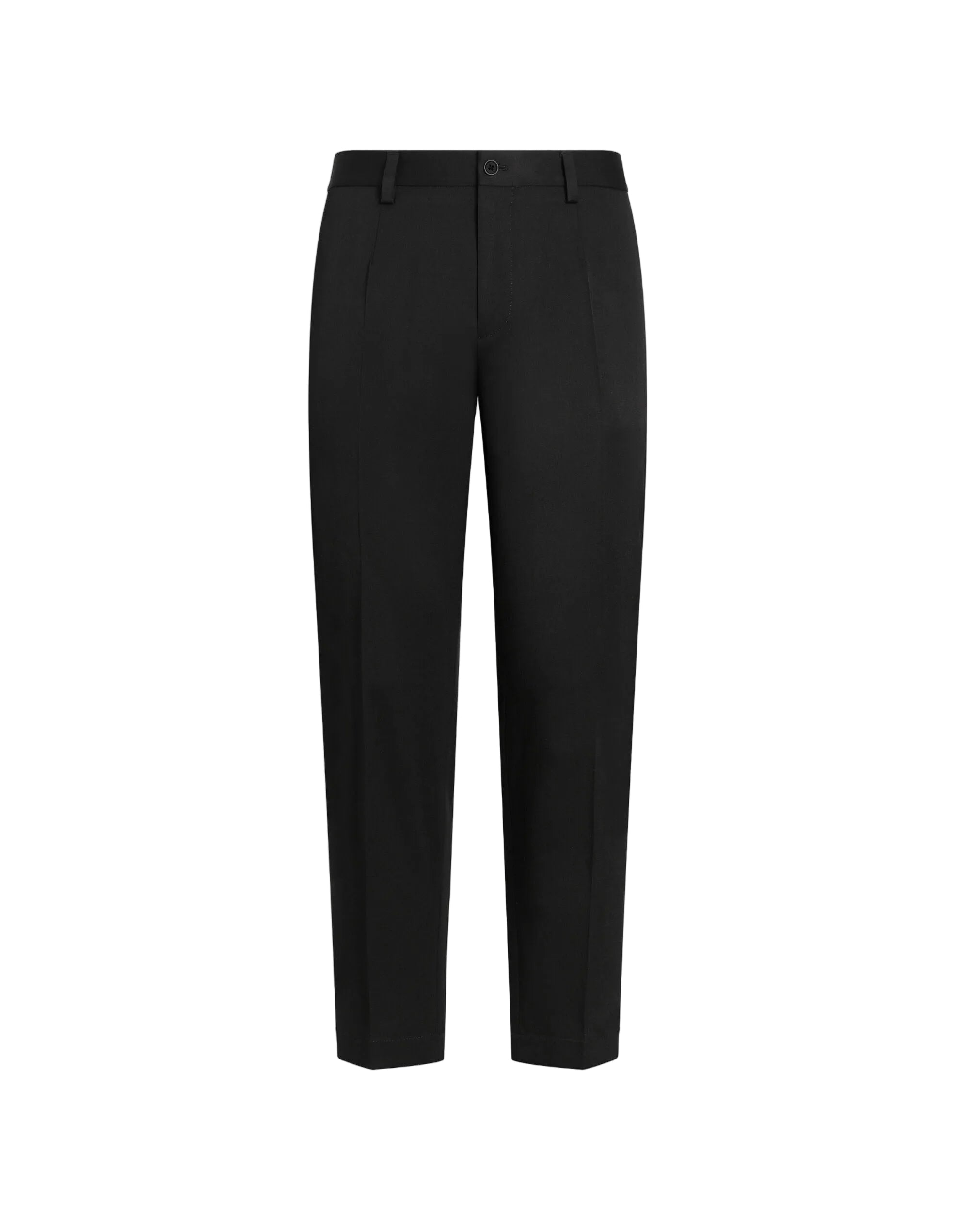 Wool canvas trousers-DOLCE&GABBANA-304589-46-Verso