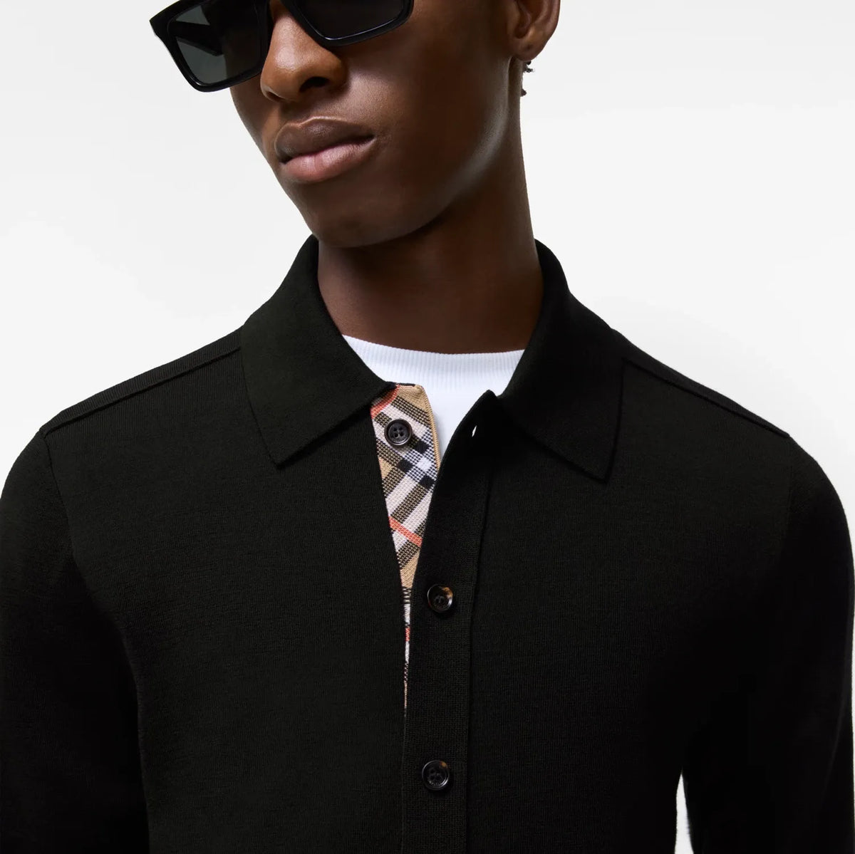 Wool cardigan-BURBERRY-Verso