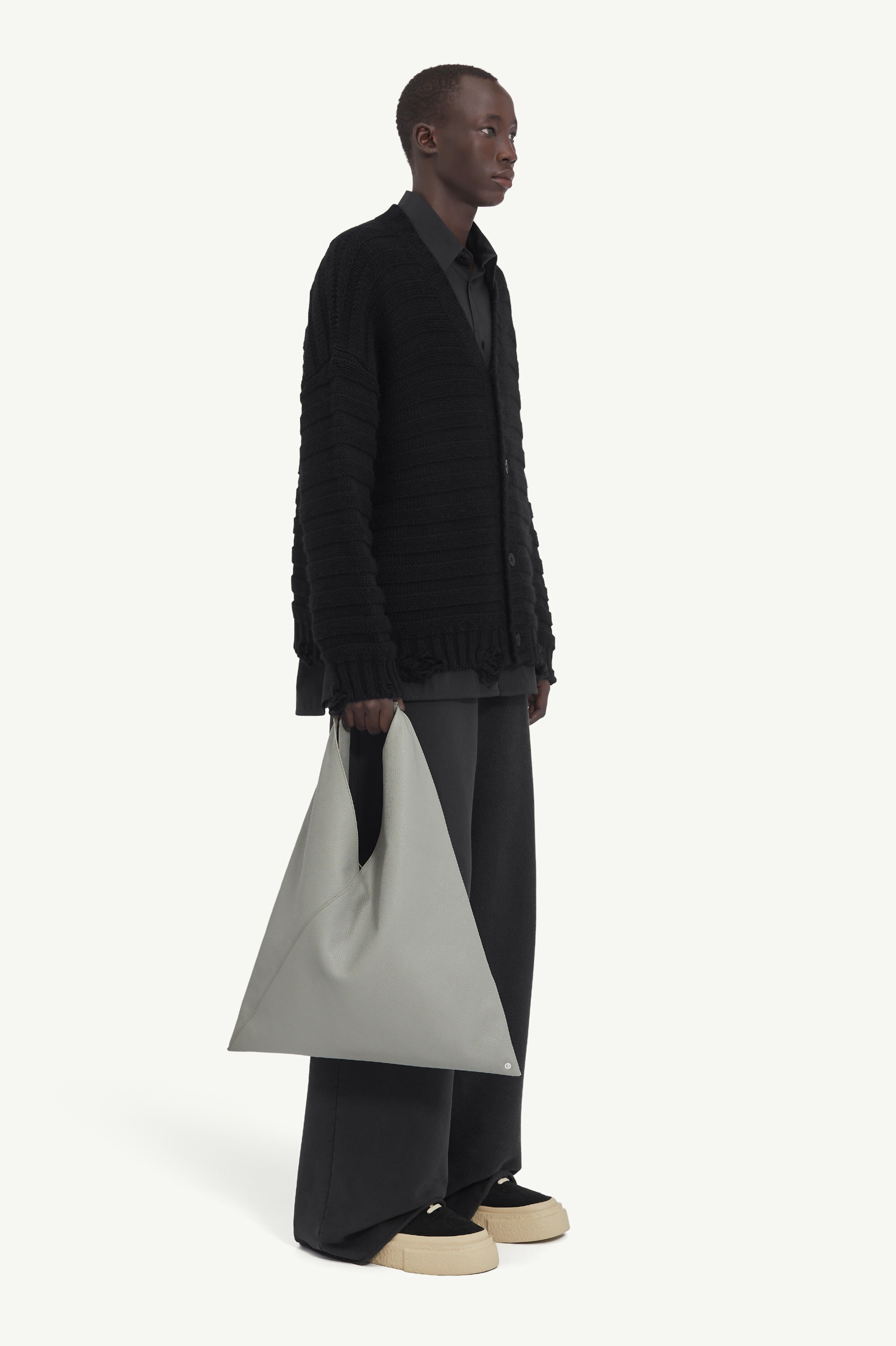 Wool cardigan-MM6-Verso