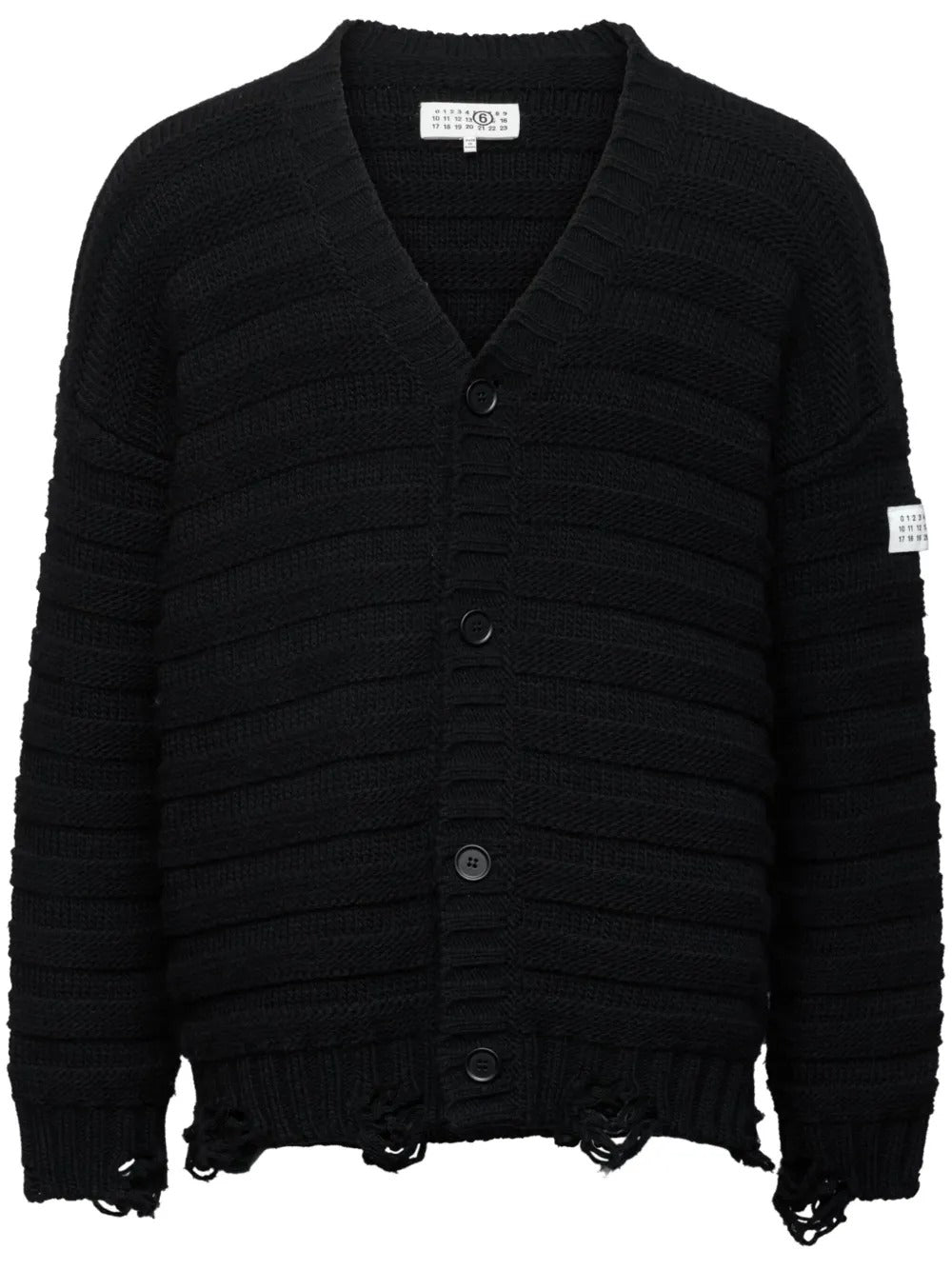 Wool cardigan-MM6-310200-XS-Verso