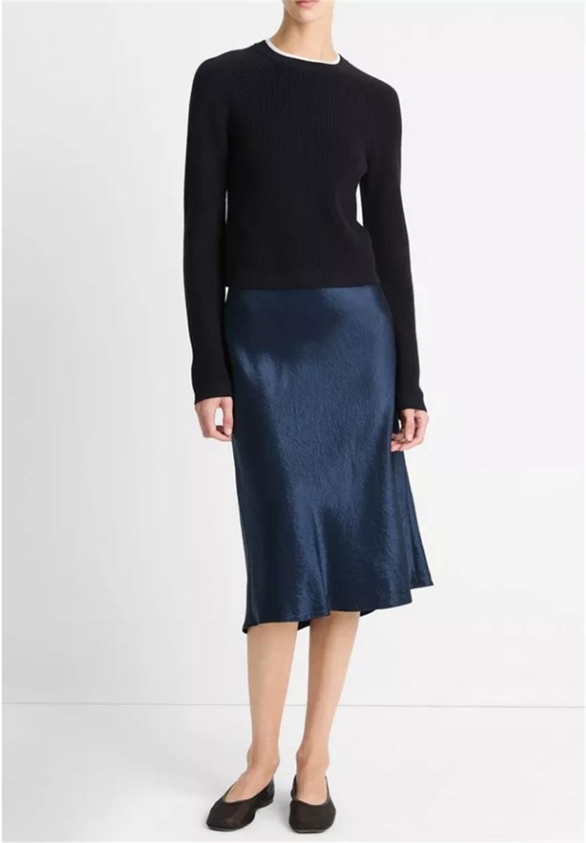 WOOL-CASHMERE DOUBLE-NECK SWEATER-VINCE-Verso