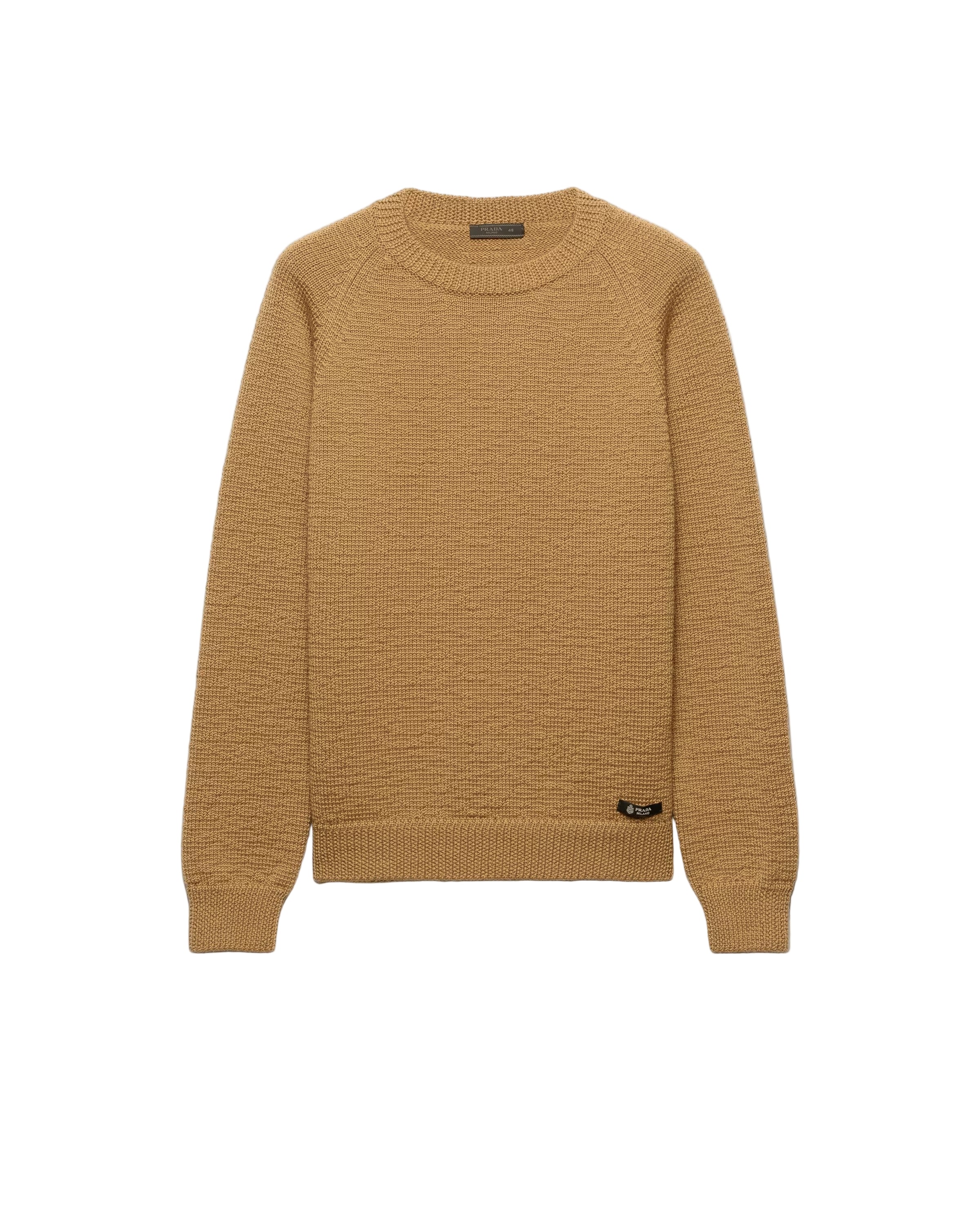 Wool Crew-neck Sweater-PRADA-Verso