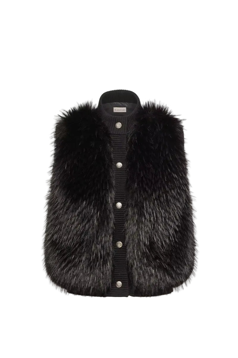 Wool down gilet