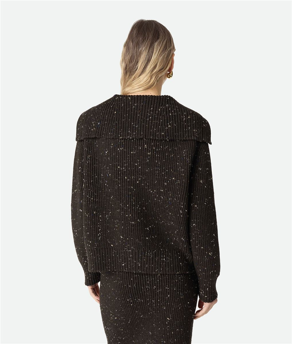 wool english rib cardigan-BOTTEGA VENETA-Verso