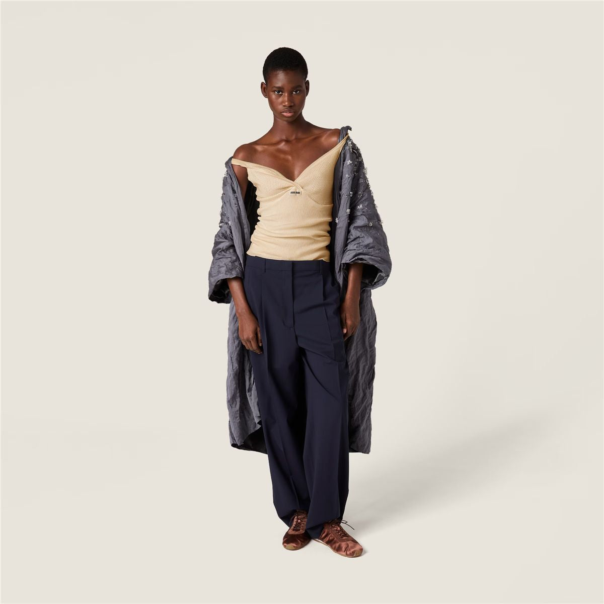 Wool pants-MIU MIU-Verso