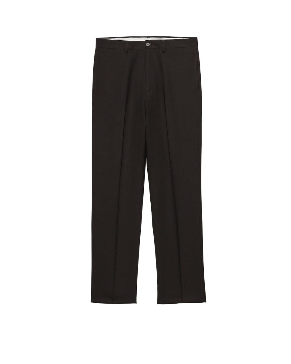 wool pants-PRADA-Verso