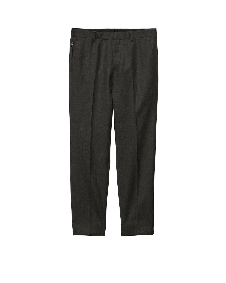 wool pants-PRADA-Verso