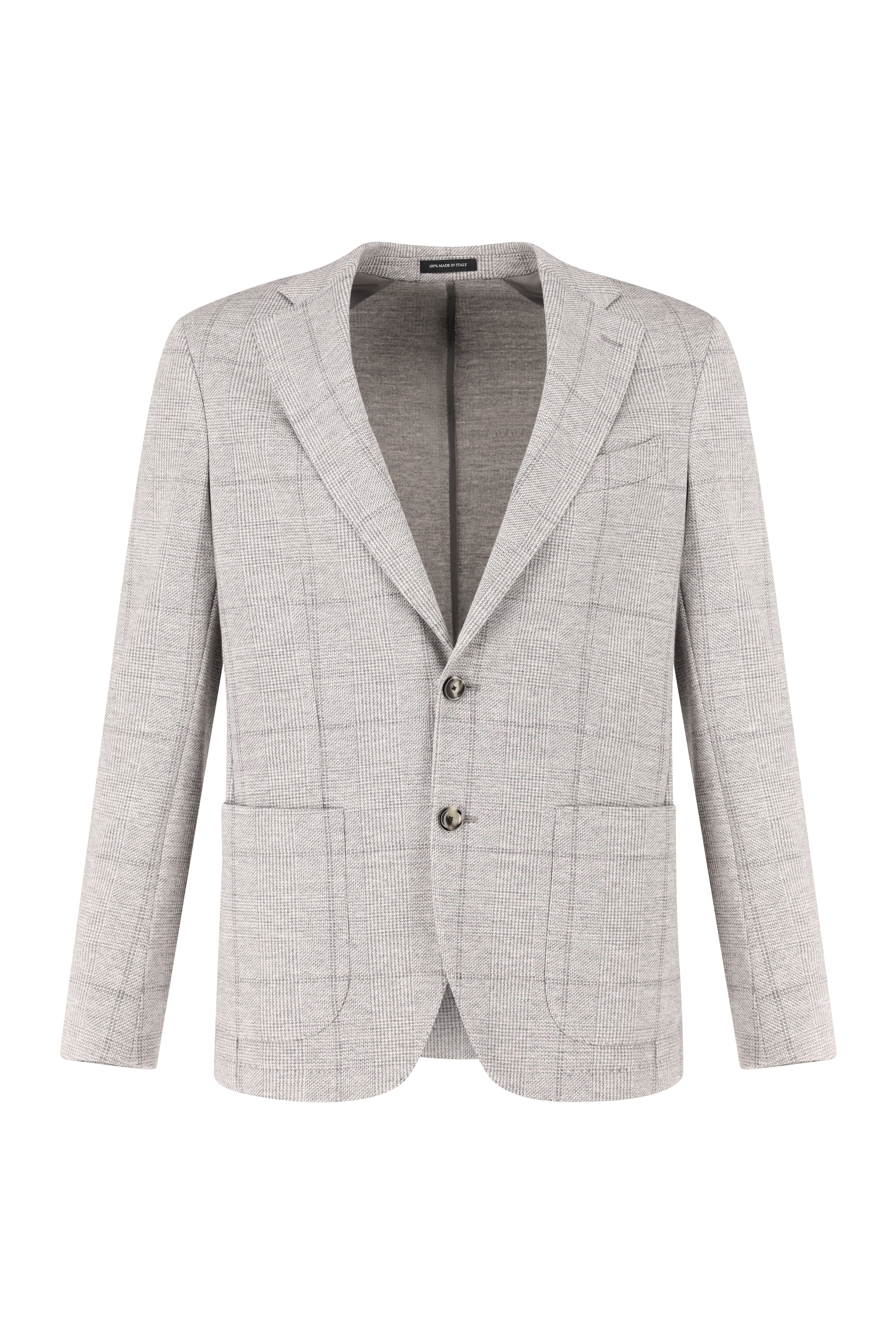 Wool Suit Jacket-VERSO LABEL-Verso