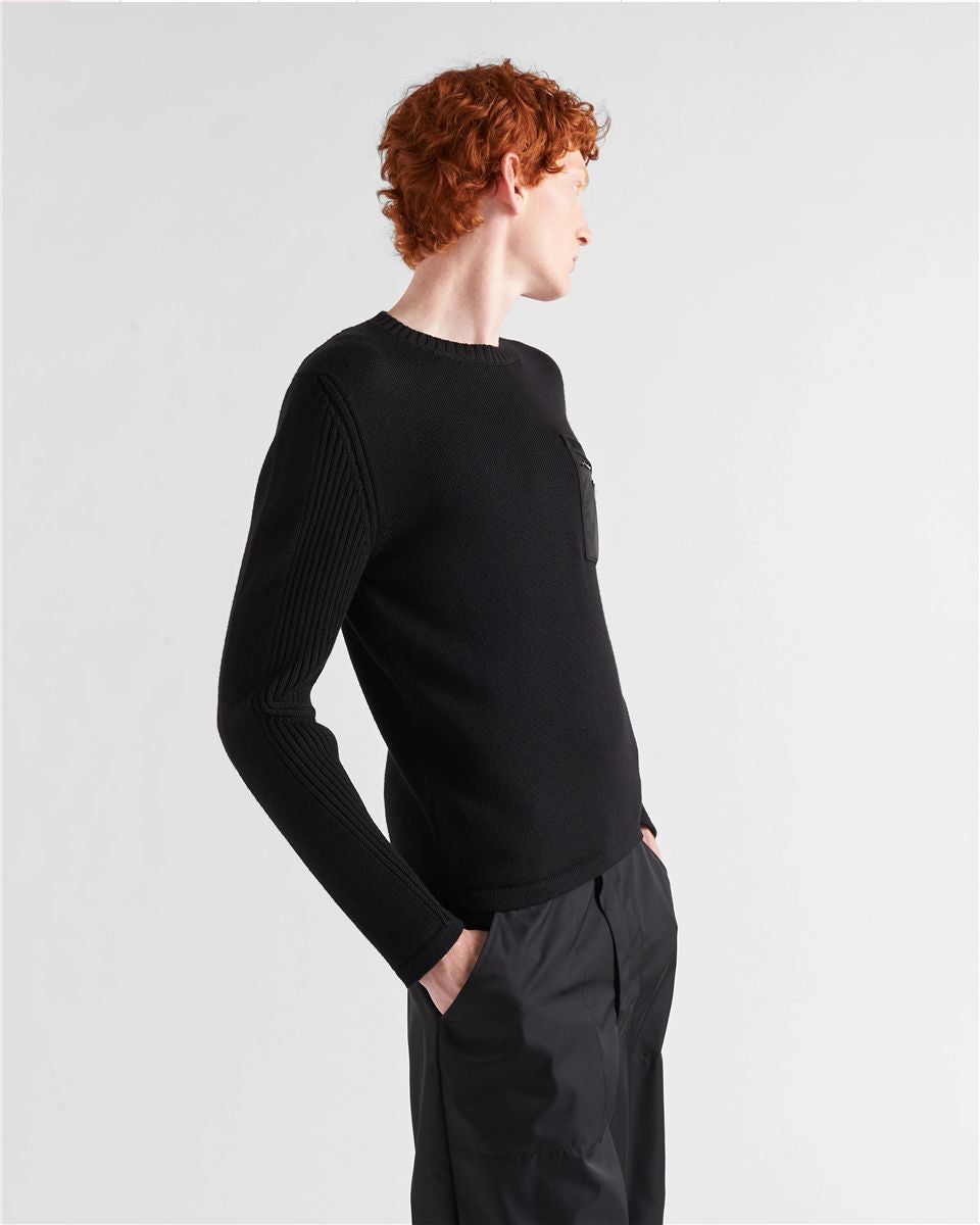 Wool sweater-PRADA-Verso