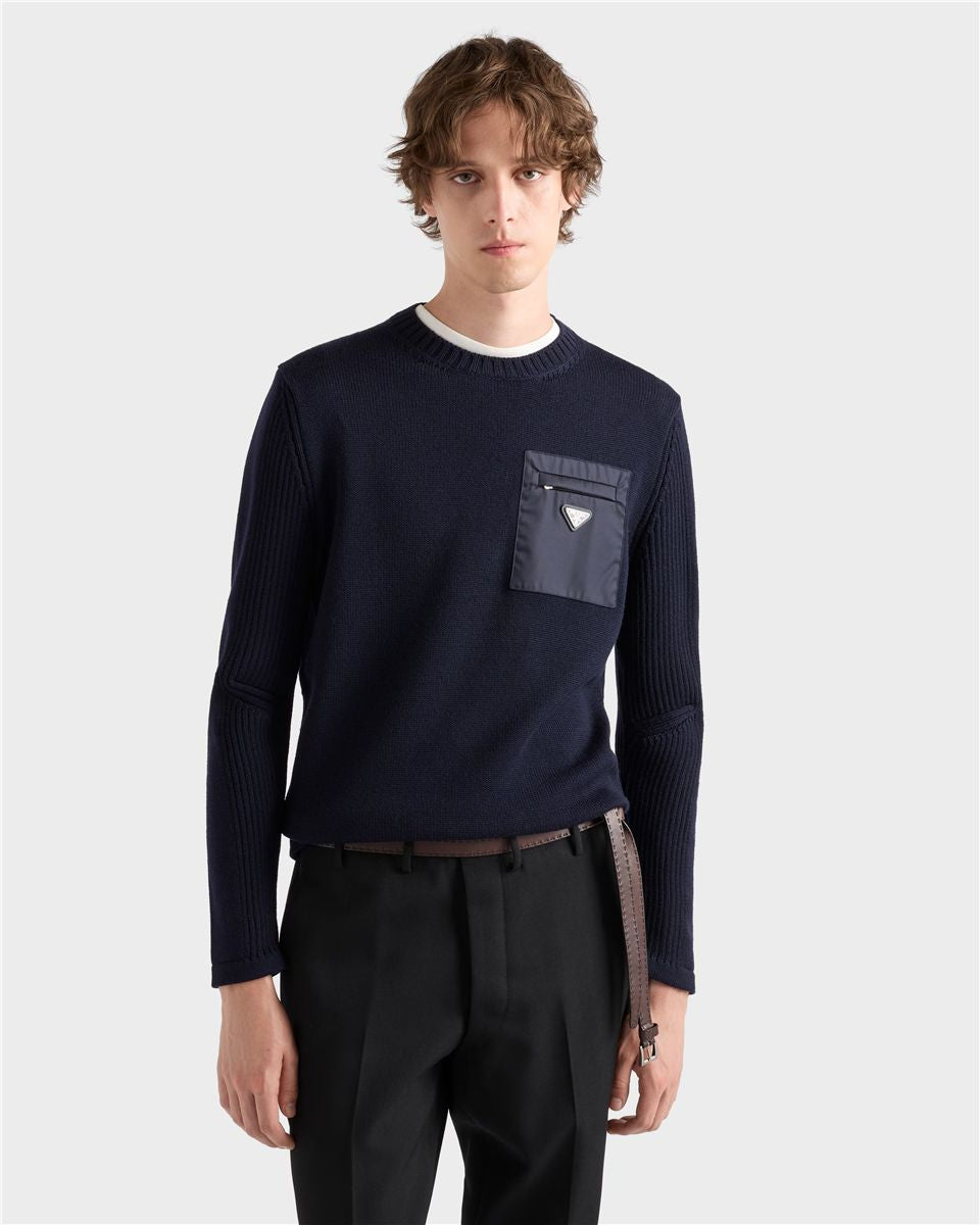 Wool Sweater-PRADA-Verso