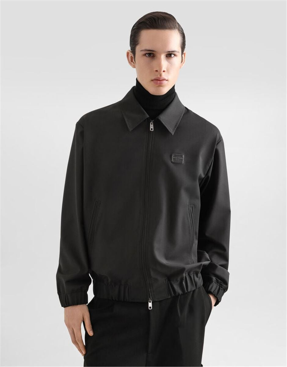 WOOLEN JACKET WITH TAG - DOLCE & GABBANA - Verso