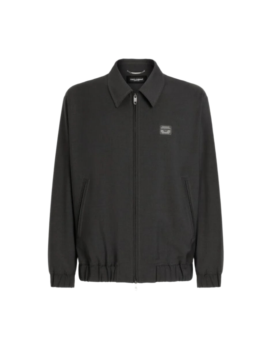WOOLEN JACKET WITH TAG - DOLCE & GABBANA - Verso