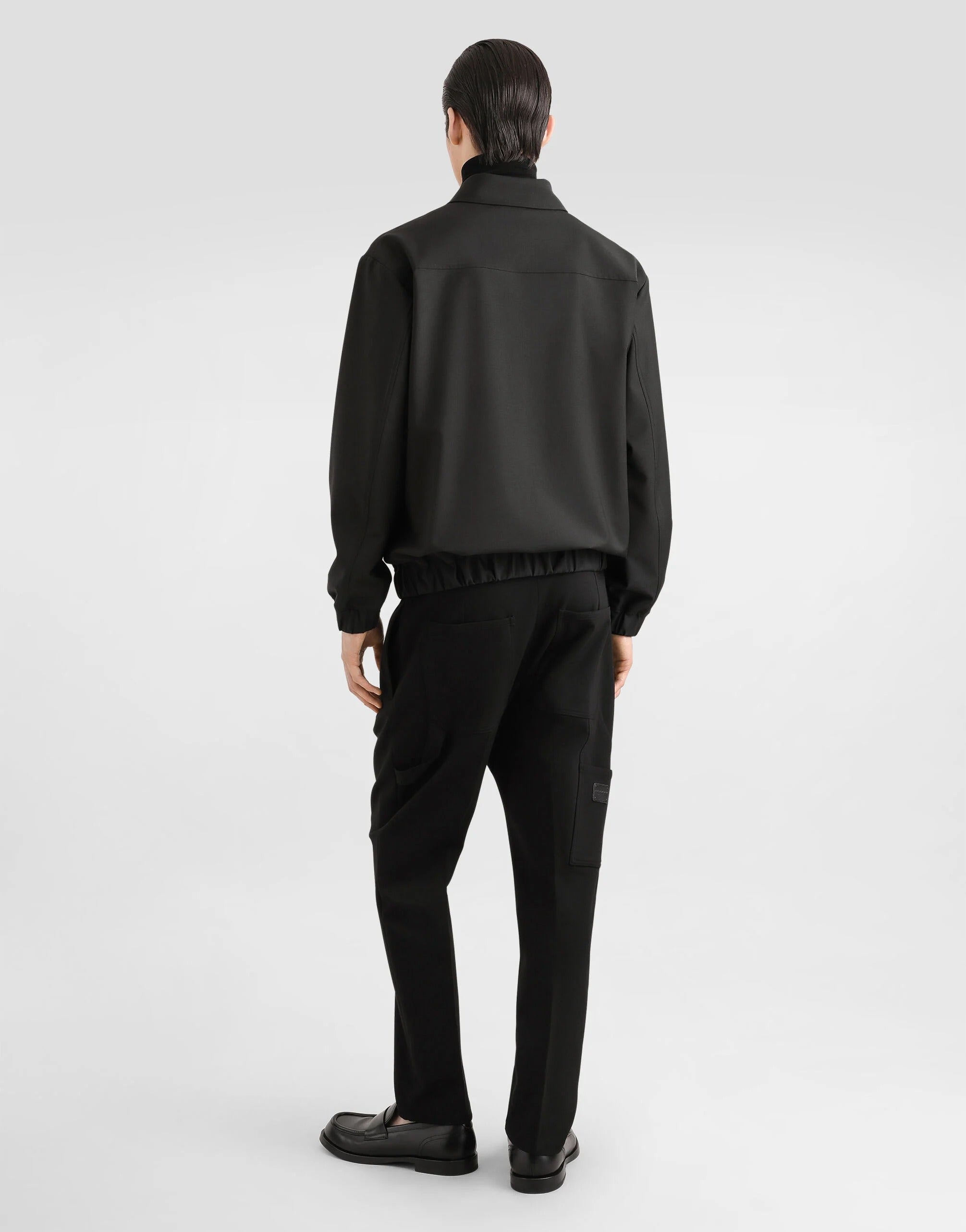 WOOLEN JACKET WITH TAG-DOLCE & GABBANA-Verso