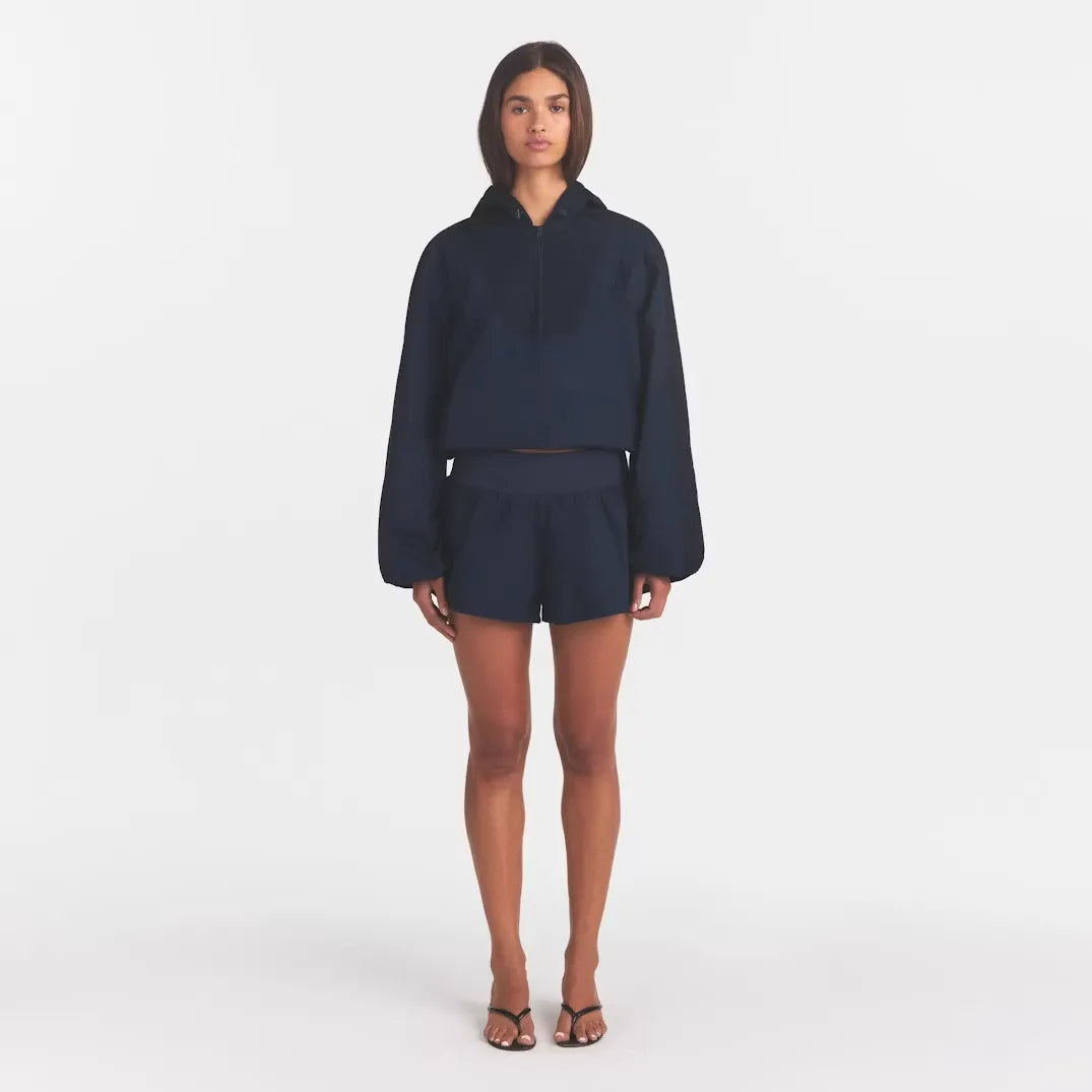 Woven Cotton Half Zip Pullover-SKIMS-Verso