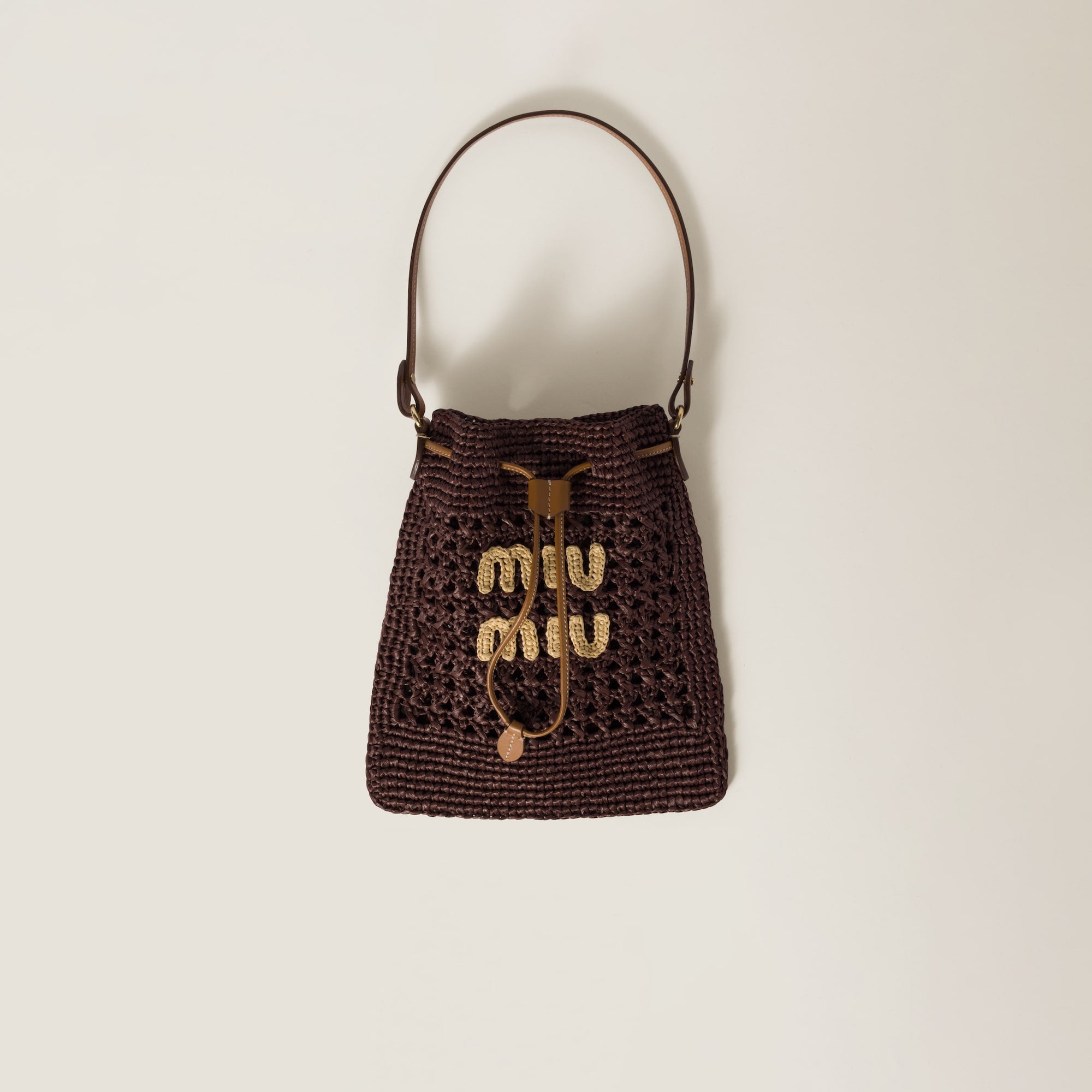 WOVEN FABRIC MINI-BAG-MIU MIU-Verso
